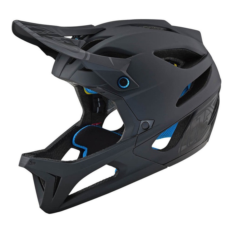 Troy Lee Designs 2019 Stage MIPS Stealth Helmet-Black X-Small/Small
