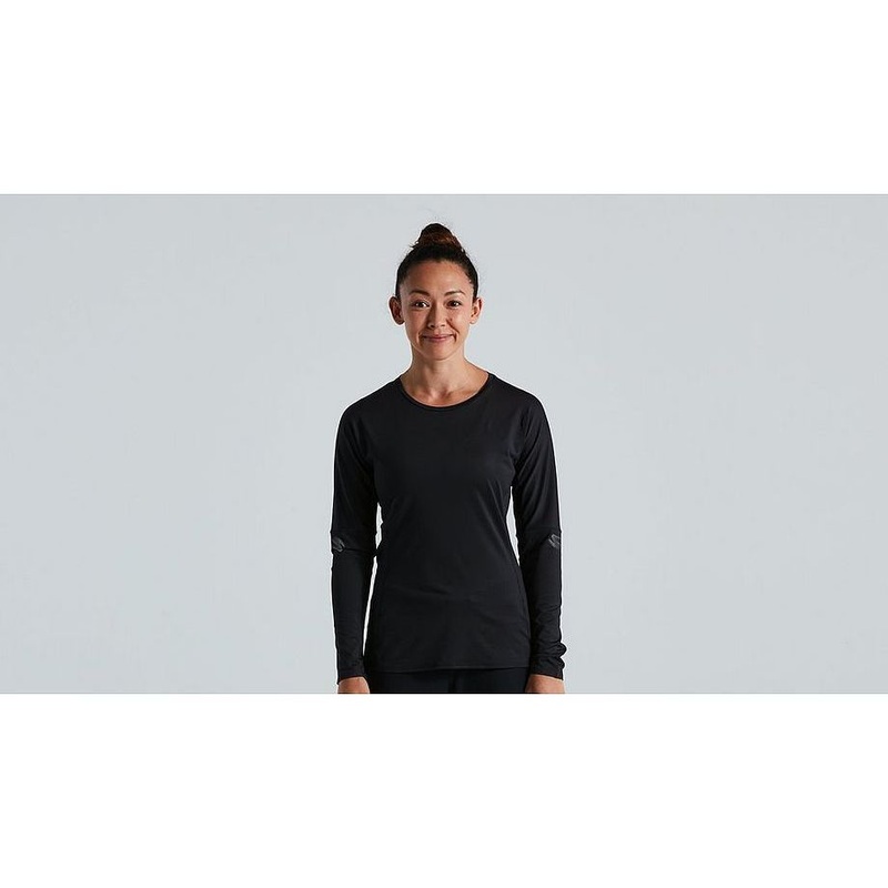 Women’s Trail Air Long Sleeve Jersey Black XS