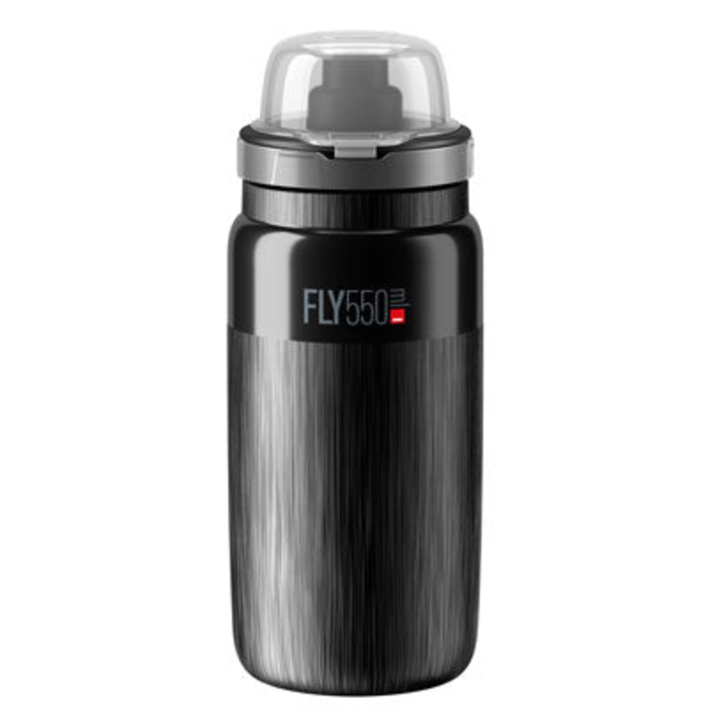 Elite Bottle, Fly Mtb Tex Black, 550Ml Fly Mtb Tex  Hydration NA Black