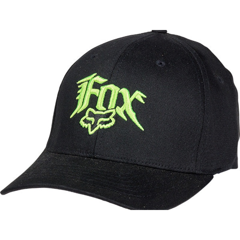 Fox Society Hat-Black Small/Medium