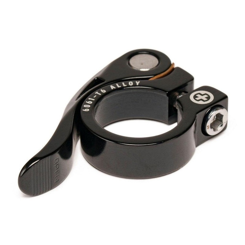 Salt Plus HQ Quick Release Seat Post Clamp Black 28.6mm