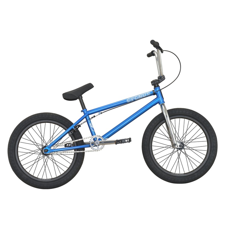 DK Cygnus BMX Bike-Blue/Chrome