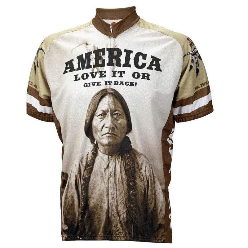 Men’s America Love It Road Bike Jersey Medium