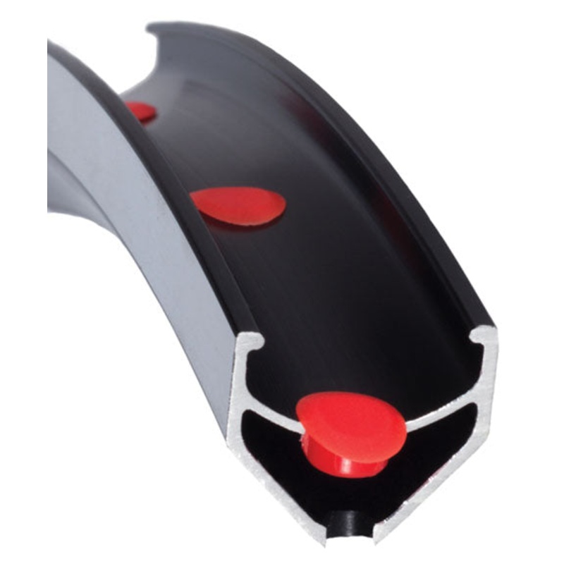 Velocity Rim Plug: Fits 7.7mm-8.3mm Diameter Holes Red Bag of 72