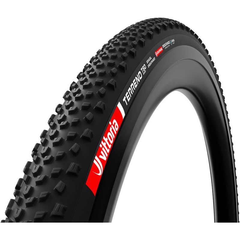 Vittoria Terreno T60 Mixed Tire – 700 x 40 Tubeless Folding BLK Gravel Endurance Graphene G2.0