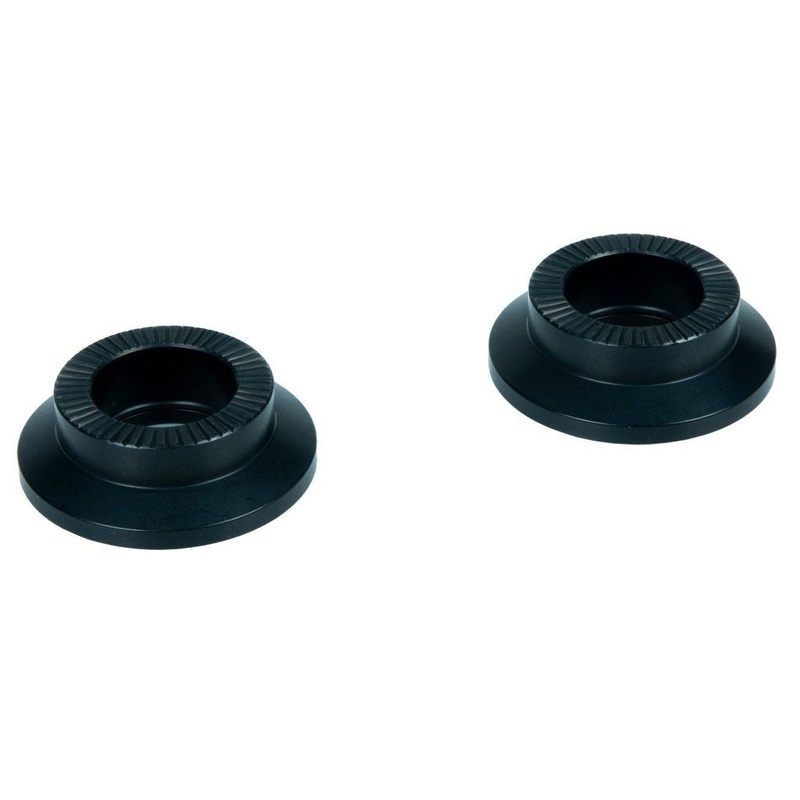 Federal Stance Pro Front Hub Cone Nuts Black (Pair) Black