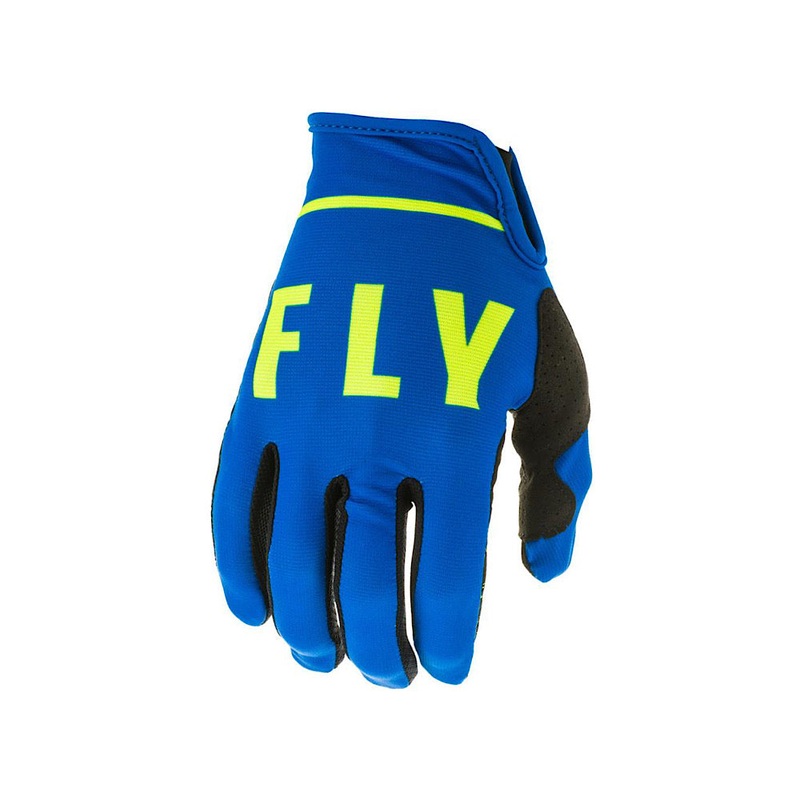 FLY RACING LITE GLOVES 2020 7 EXTRA SMALL BLU/BLACK/HIVIS