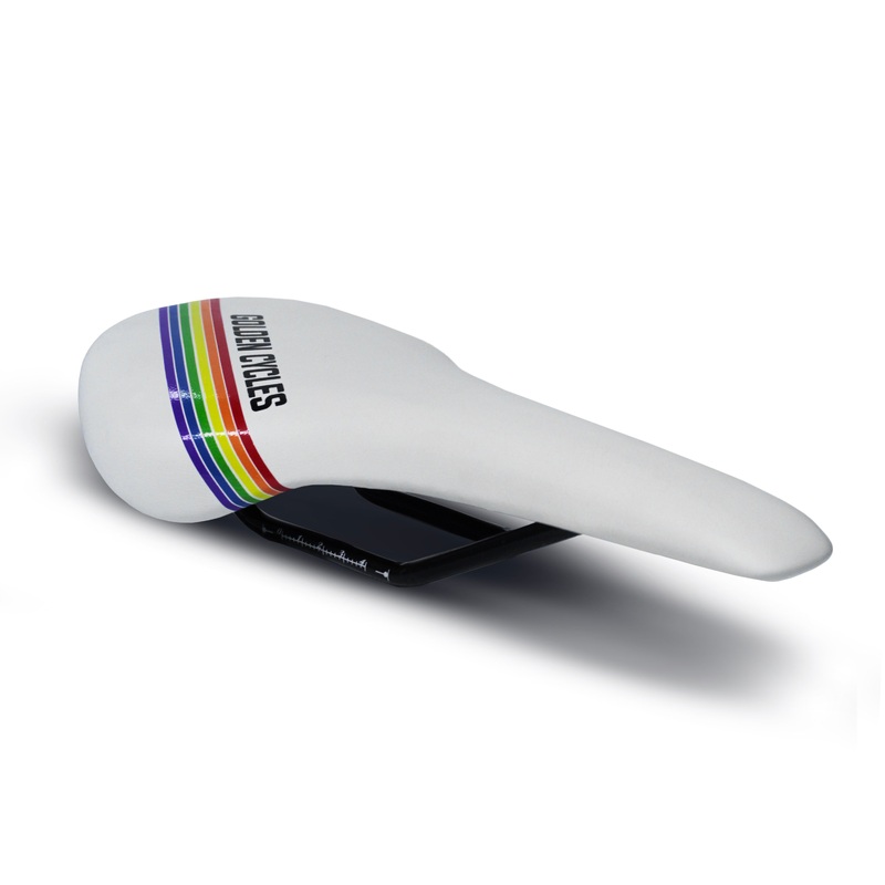 Saddle – Golden Cycles – Rainbow White