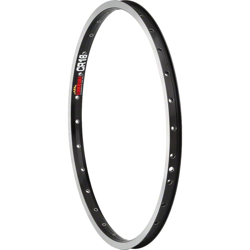 Sun Ringle CR-18 Rim – 20″, Rim, Black, 32H, Clincher, Schraeder