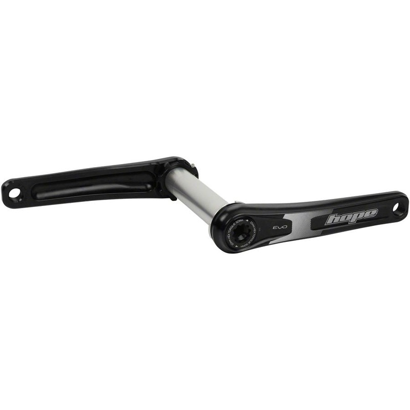 EVO Crankset Evo Crankset – 165mm, Direct Mount, 30mm Spindle, For 135/142/141/148mm Rear Spacing, Black
