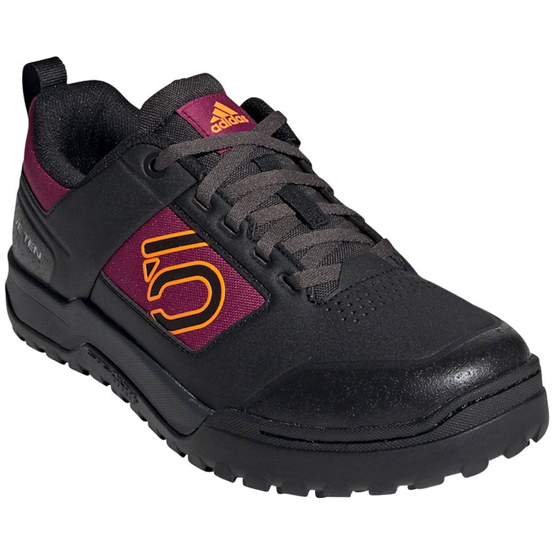 Five Ten Impact Pro Flat Shoes – Womens Core BLK / Signal Orange / Power Berry 7.5