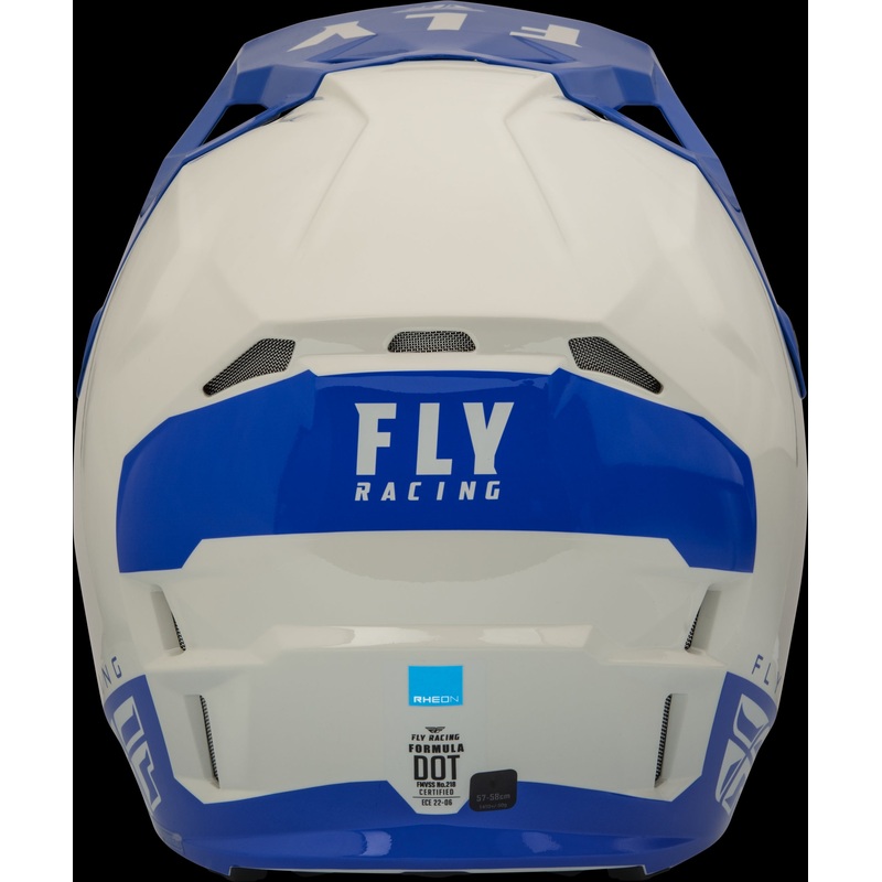 FLY RACING Formula Cp Slant Helmet Grey/Blue Xs
