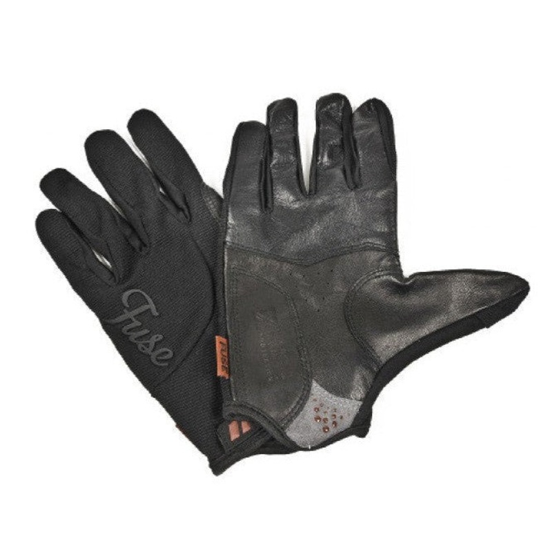 Fuse Alpha Leather Gloves Black S