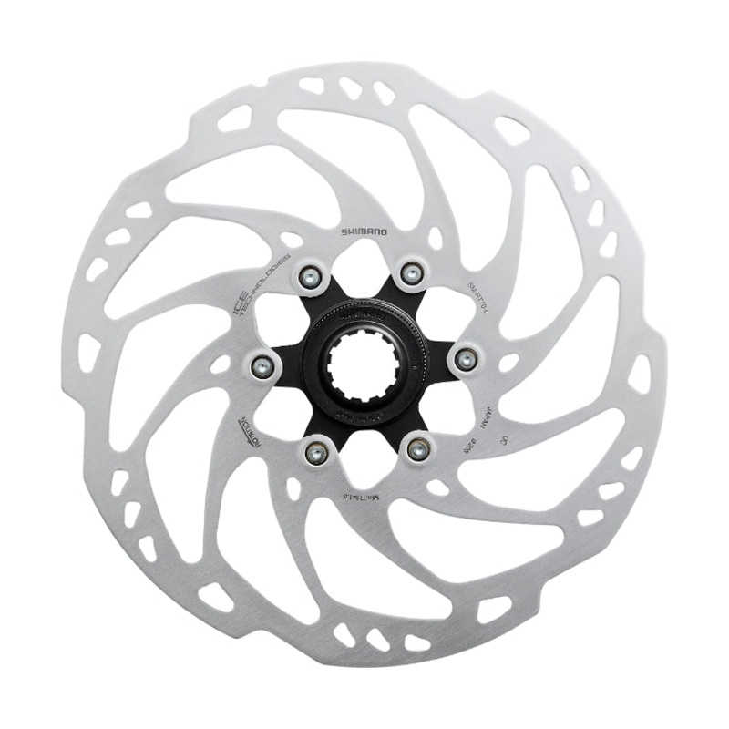 ROTOR FOR DISC BRAKE, SM-RT70, SS 140MM, W/LOCK RING