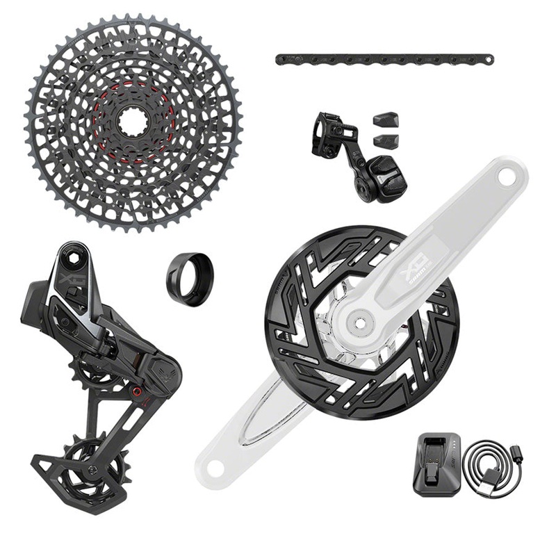 X0 Eagle T-Type Ebike AXS Groupset – 104BCD 34T, Derailleur, Shifter, 10-52t Cassette, Clip-On Guard, Arms not included