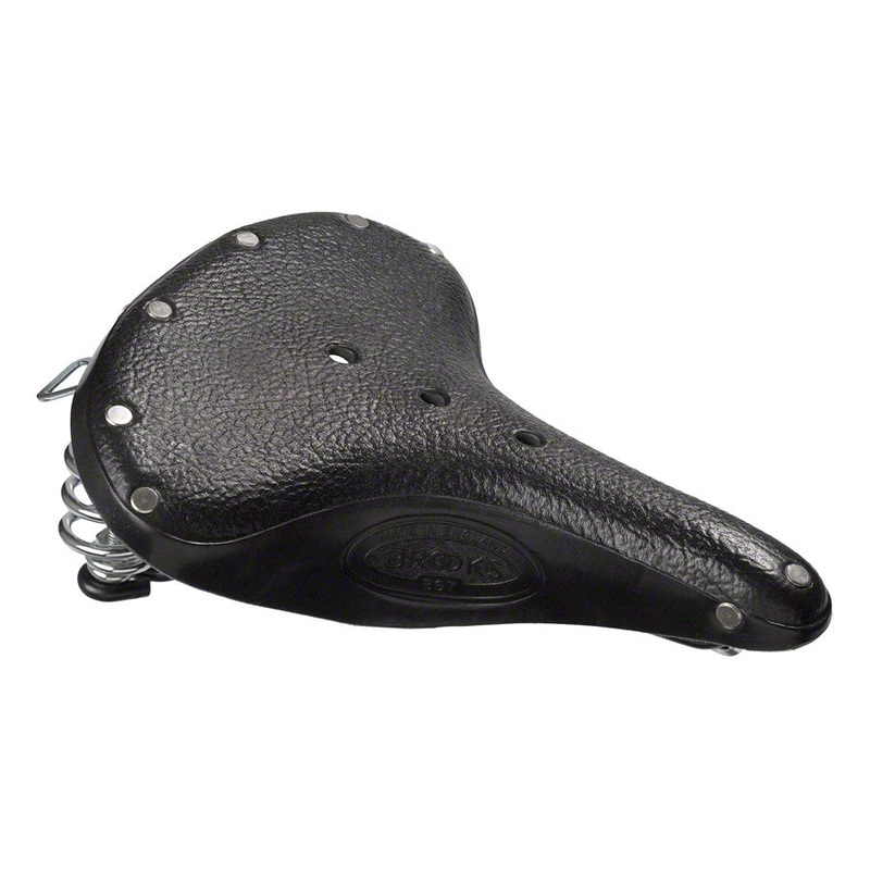 Brooks B67 Saddle – Steel, Black, Men’s