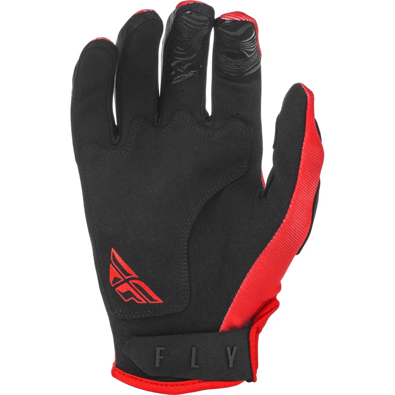 FLY RACING Kinetic K121 Gloves Red/Grey/Black Sz 08