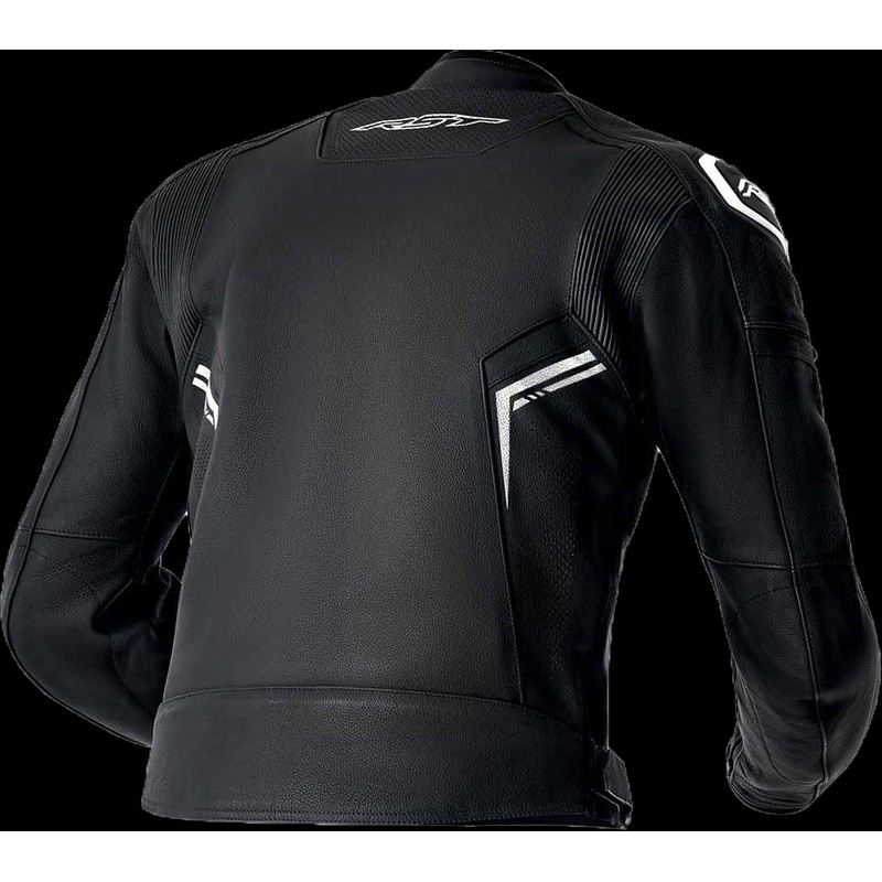 RST S1 D3o Leather Jacket Blk/Whi Md Black/White Medium