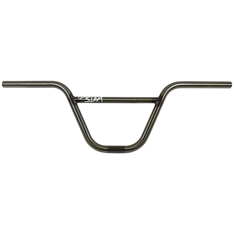 S&M Grand Slam 2pc BMX Handlebars – 8.25″ – Gloss Clear – USA Made