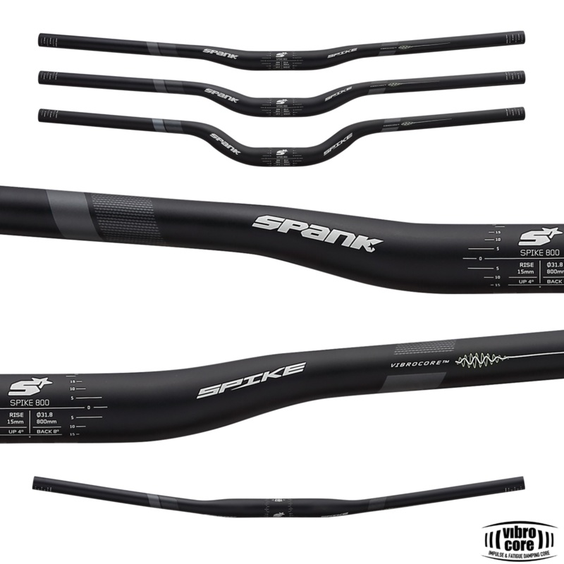 SPANK SPIKE 800 Vibrocore Bar 15R x 31.8 Black-White