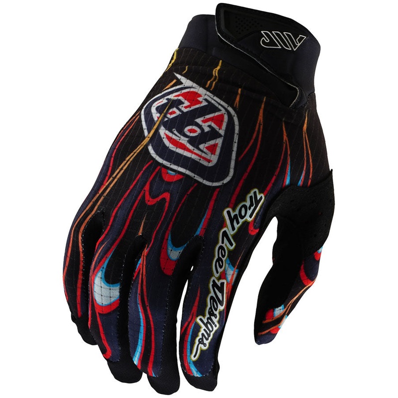 Troy Lee Designs Air Glove  Torched Black / Red 2X-Large