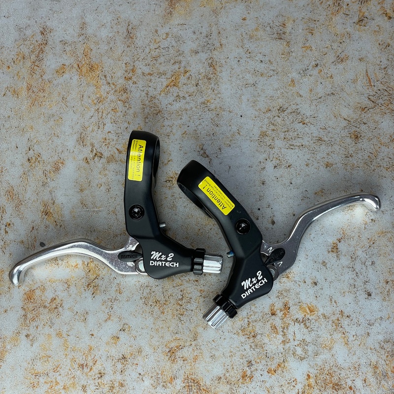 Dia-Compe MX-2 V-Brake Levers Pair Black