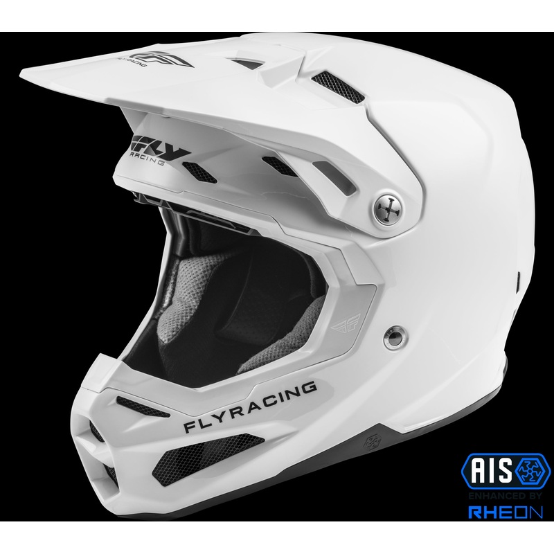 FLY RACING Formula Carbon Solid Helmet White Md