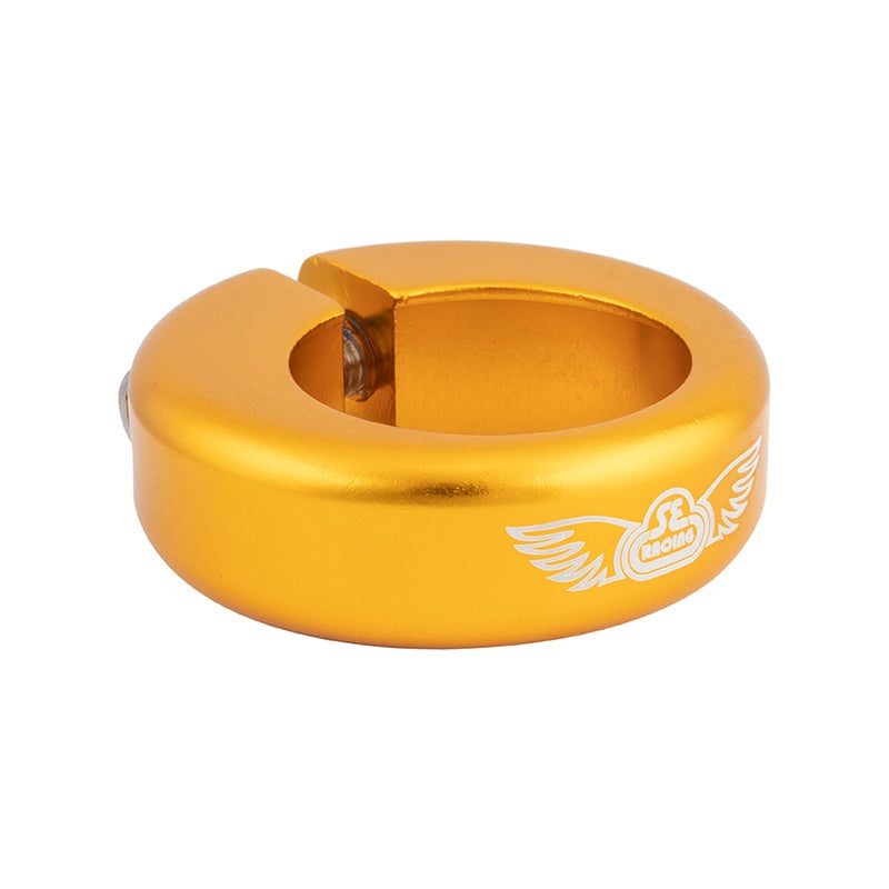 SE Racing Champ Clamp Aluminum Seat Post Clamp – 31.8mm (1-1/4″) – Gold