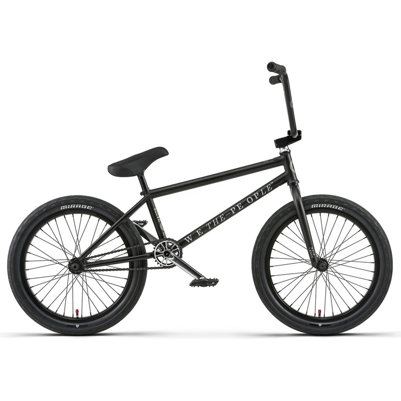 We The People Envy 20″ BMX Bike 21″ TT – Matte Black