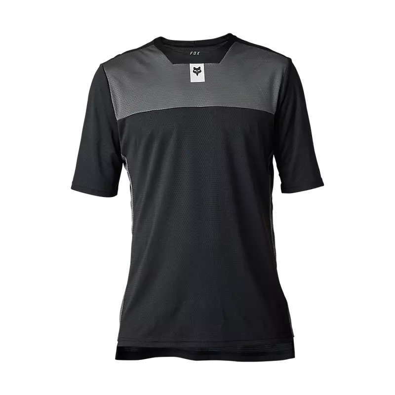 Defend Short Sleeve Mountain Bike Jersey Black Small