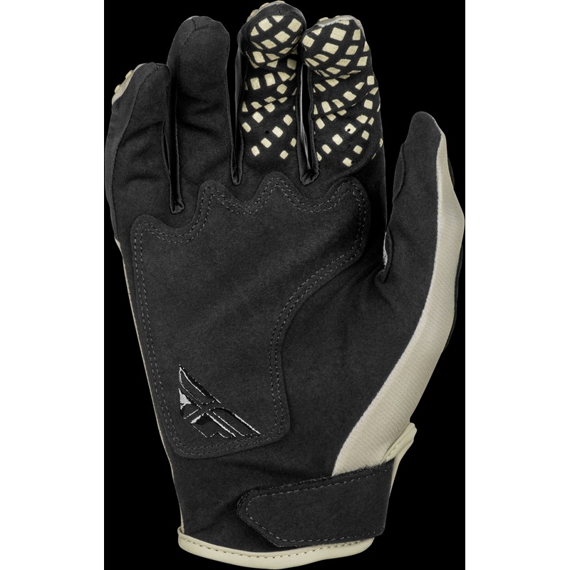 FLY RACING Kinetic Sym Gloves Light Grey/Red/Black 3x