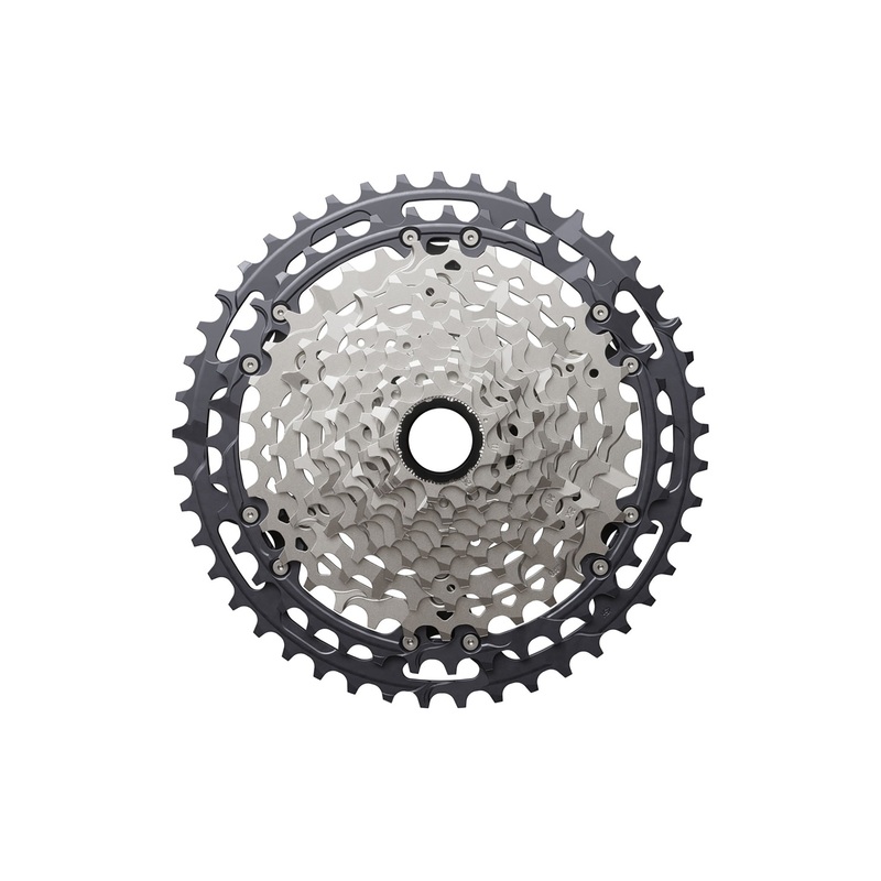 Shimano Deore XT CS-M8200-12 Cassette – 12-Speed, 9-45t, Hyperglide+, Micro Spline 9-45T