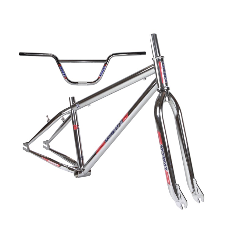 Skyway T/A 26 Inch Frame / Fork / Bar Kit Chrome