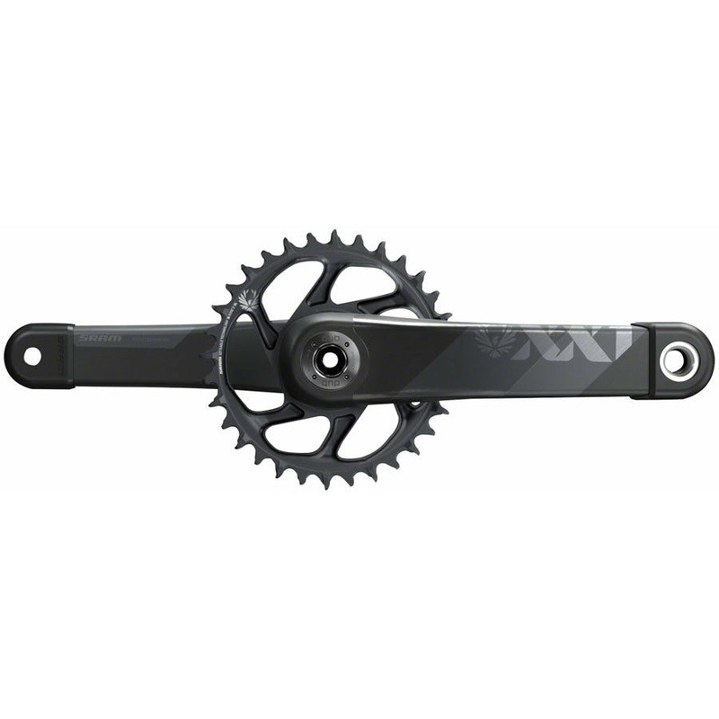 SRAM XX1 Eagle AXS Boost Crankset – 175mm, 12-Speed, 34t Gray