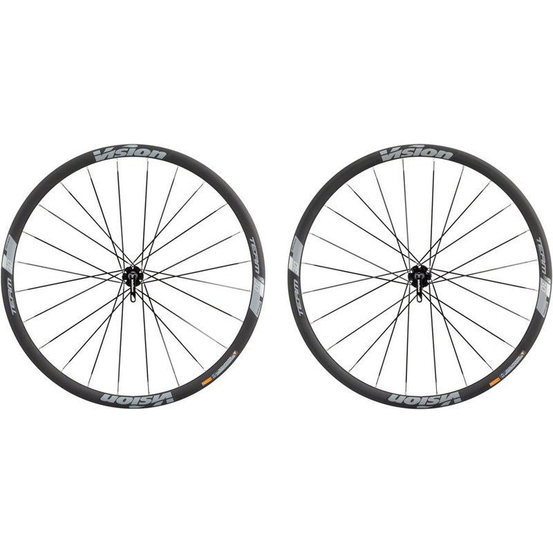 Vision Team 30 Wheelset – 700c, 12 x 100/142mm, Center-Lock, XDR, Black, Clincher