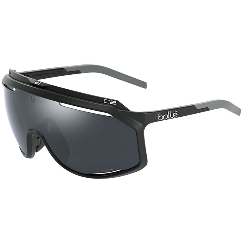Bolle CHRONOSHIELD Sunglasses – Matte Black, Volt+ Cold White Polarized Lenses