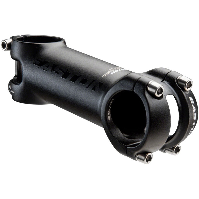 Easton EA90 SL Stem – 80mm, 31.8 Clamp, +/-7, 1 1/8″, Alloy, Black