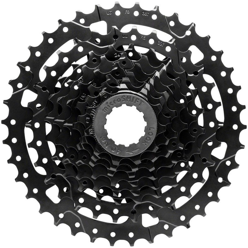 Acolyte Super Short Cassette – 8 Speed, 11-38t, Black, ED Coated