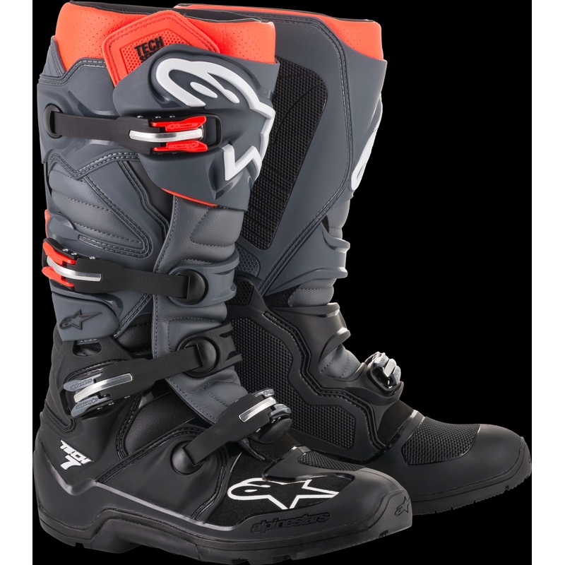 ALPINESTARS Tech 7 Enduro Boots Black/Grey/Red 6