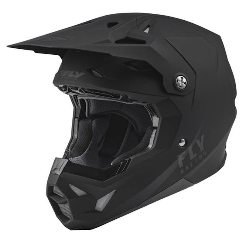 FLY RACING FORMULA CP HELMET YL MATTE BLACK