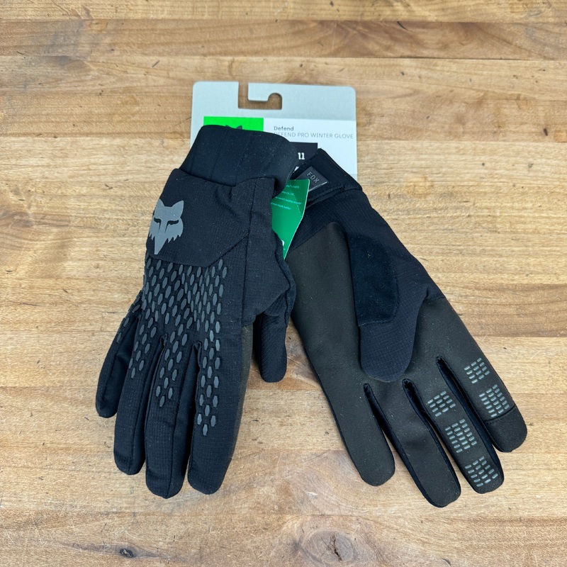 New! Fox Defend Pro Winter Men’s Small Cycling Gloves Black MSRP $89.95