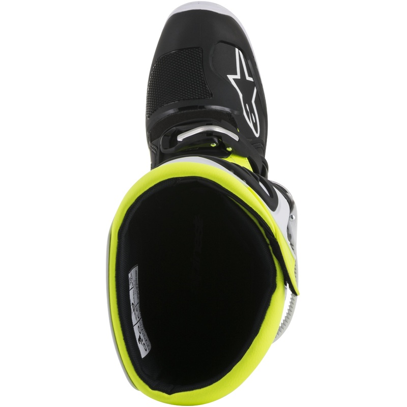 ALPINESTARS Tech 5 Boots Black/White/Yellow 12