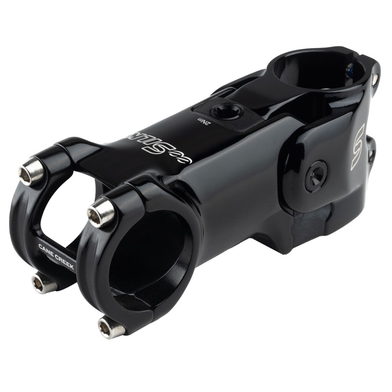 Cane Creek eeSilk Stem – 90mm 31.8mm -6 1 1/8″ Alloy Black w/o Comp Switch