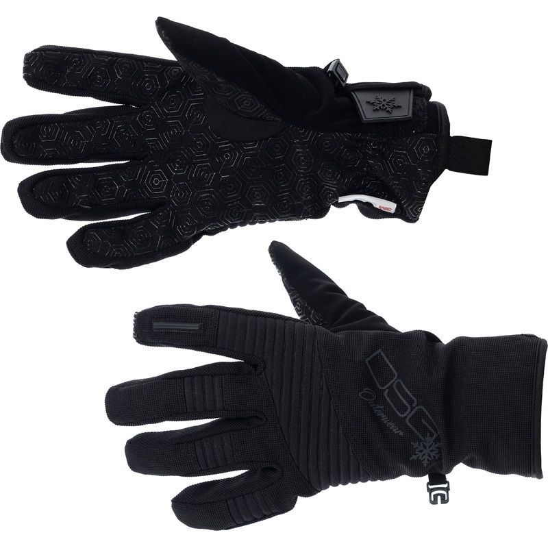 DSG Versa Style Glove Black Sm Neon Coral Small