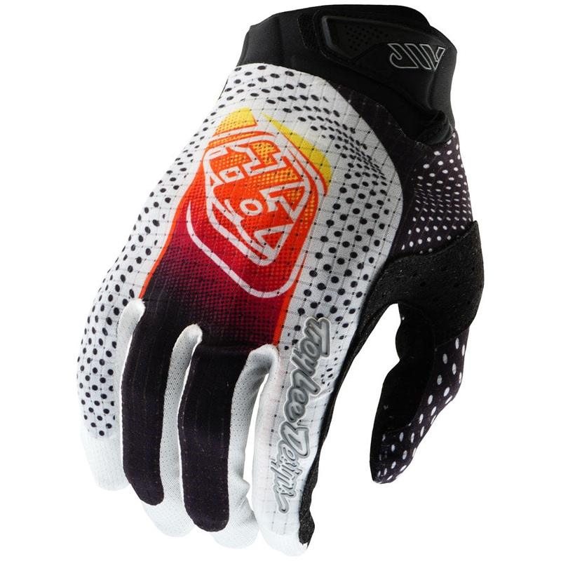 Troy Lee Designs Air Glove  Optic White / Black Medium