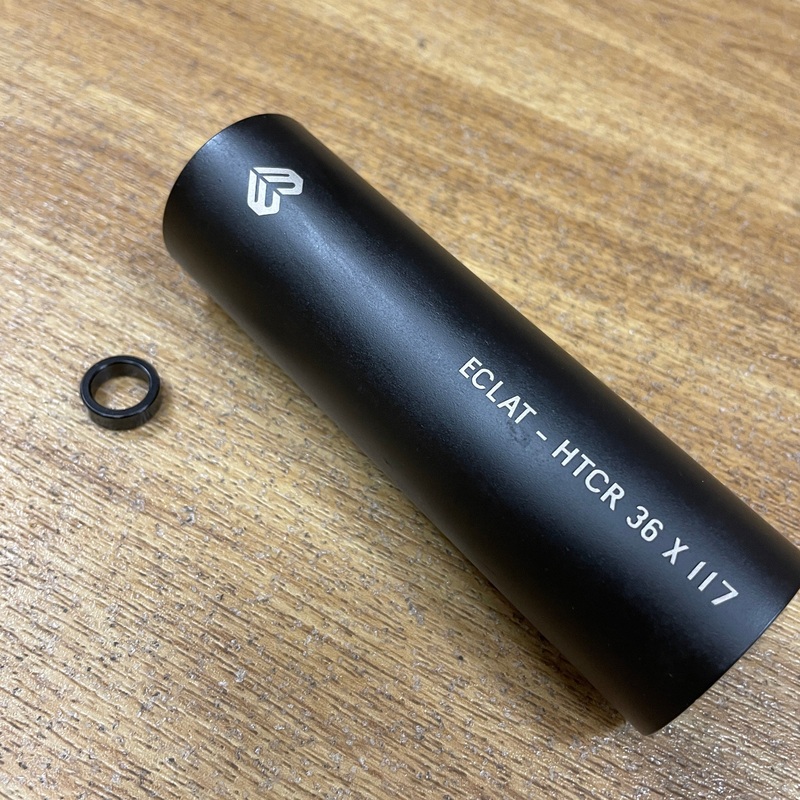 Eclat Dura Cr-Mo Steel Peg Single Black 4.6