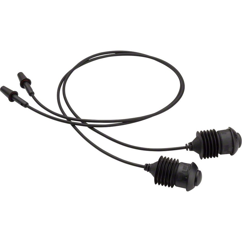 eTap Clics eTap Clic Bar-End Shift Buttons with 500mm Wires Black, Pair
