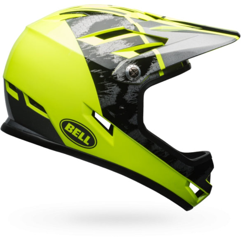 Bell Sanction Helmet-Black/Titanium/Retina Sear Small