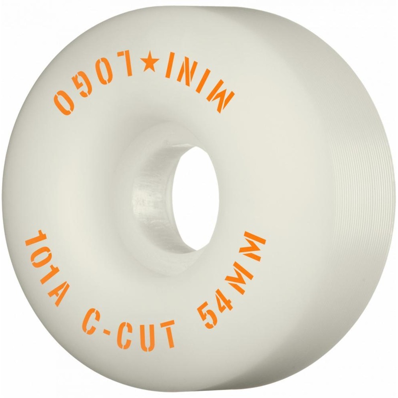 Mini Logo C-Cut 101a Skateboard Wheels Black 53mm