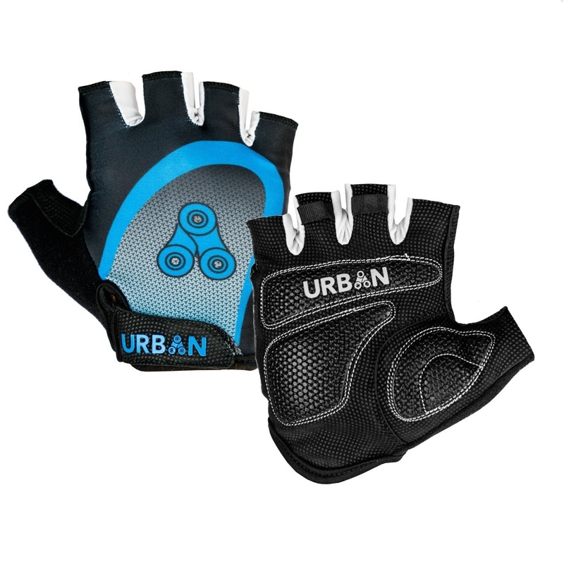 Urban Cycling Elite Half Finger Bike Gloves Small Black